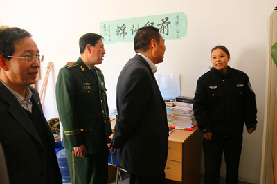 省高校后勤服務保障工作檢查組蒞臨我院指導，促進后勤管理水平再上新臺階